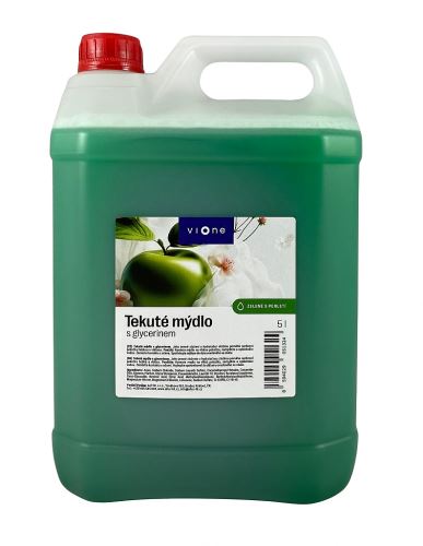 Mýdlo tekuté VIONE Jablko zelené 5l (1)
