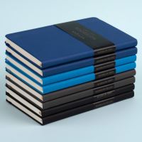 Notes Tmavě modrý, tečkovaný, 13 × 21 cm      A-33203 (5)