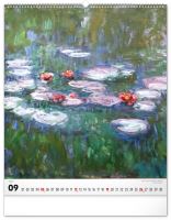 Kalendář nástěnný - Claude Monet 2027 - 48 x 56 cm   PGN-36364-L (9)