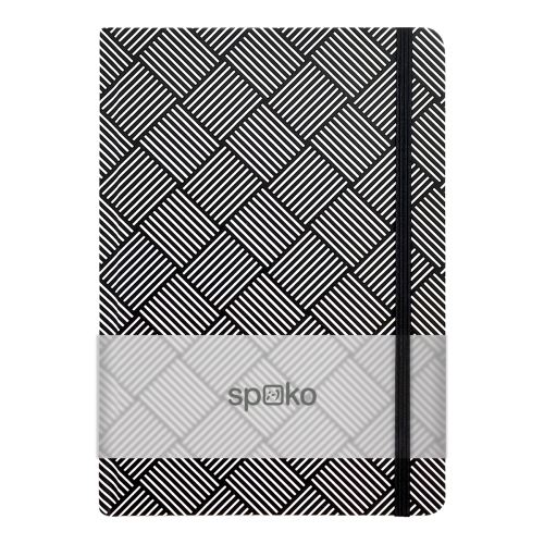 Zápisník Linear II - A5, 75 g, 96 stránek, linkovaný, čtverec
