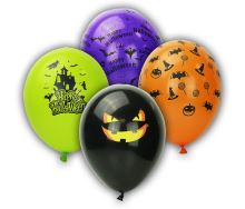 Balónky - 5ks, Halloween obyč.