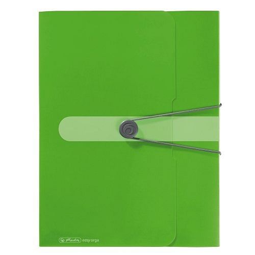Box na spisy  HERLITZ A4/4 cm, jablkově zelený    11206133
