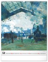 Kalendář nástěnný - Claude Monet 2027 - 48 x 56 cm   PGN-36364-L (12)