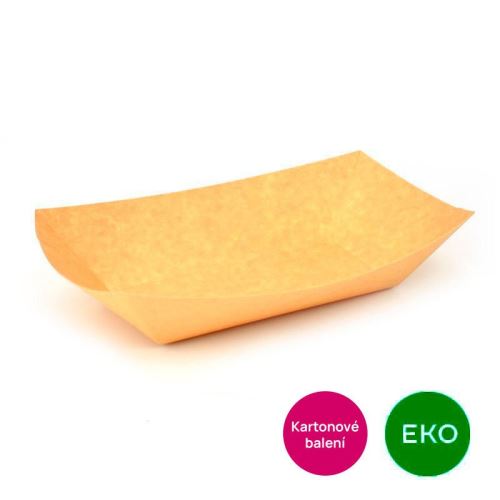 EKO miska - kraft - 145x65x50mm - 640ml - bal. 50ks   840019