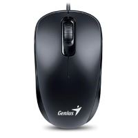 Myš drátová, Genius DX-120, černá, optická, 1200DPI (1)