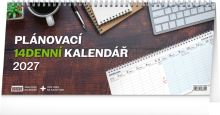 Kalendář stolní - Pracovní 2027 – 14denní - 33 x 14,5 cm   PGS-36884