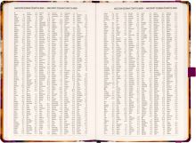 Planbook diář/notes - Vintage květy 2027 - 13 x 21 cm   PGD-37229-V (5)