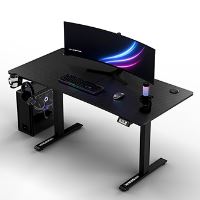 Herní stůl ULTRADESK LEVEL V2, 140x68cm, 72-117cm, elektricky nastavitelná výška, bez podl (7)