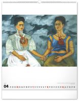 Kalendář nástěnný - Frida Kahlo 2027 - 48 x 56 cm   PGN-36836-L (4)