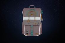 Školní set Zippy Duha růžový - aktovka, penál, sáček     A-34273 (7)