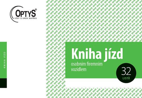 Kniha jízd firemního vozidla A6 OP1172