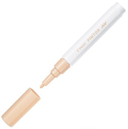 Popisovač PILOT Pintor - akrylový, pastel. oranžová, EF (extra tenký hrot) 0,7mm 4077-026