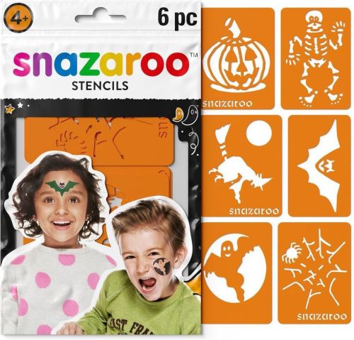 Šablony na obličejové barvy - oranžové   1198013