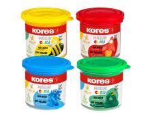 Tvarovací hmota KORES - Magik Clay - 4x40g     34241 (2)
