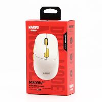 Myš bezdrátová Marvo M809W - bílá, 1600DPI (2)