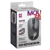 Myš bezdrátová Defender WAVE MM-995 - stříbrná, 1600DPI (6)