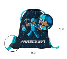Sáček na obuv Minecraft Blue Axe   A-34327 (2)