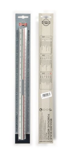 Pravítko poměrové trojboké - geodetické   715006 (1)