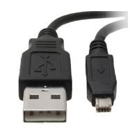 USB kabel (2.0), USB A samec - 4-pin samec, 26734, 1.8m, černý, FUJI (2)