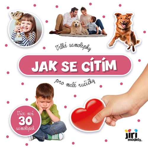 Velké samolepky pro malé ručičky - Jak se cítím   4087-1