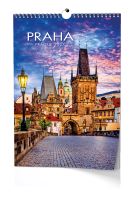 Kalendář nástěnný - Praha - A3   BNK1-27