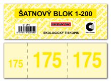 Šatnové bloky 1-200 čísel ekologický ET295 (7)