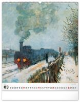 Kalendář nástěnný - Claude Monet 2027 - 48 x 56 cm   PGN-36364-L (3)