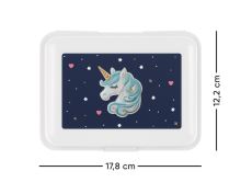 Box na svačinu BAAGL - Unicorn Gold   A-36206 (1)