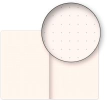 Notes Vivella Classic - černý/modrý, tečkovaný, 15 x 21 cm          A-5991 (1)