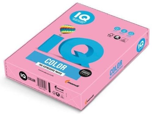 Papír IQ COLOR A4/80g/500 Růžová - PI25