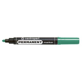 Značkovač Permanent 8566/1, zelený, 2,5mm, kulový hrot, CENTROPEN