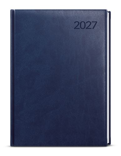 Diář denní - Goliáš - Vivella - A4 - modrá   BDG6-1-27