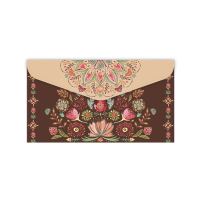 Plastová obálka s drukem DL Floral scape 1641-0389