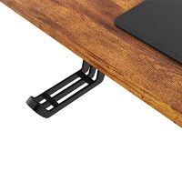 Pracovní stůl ULTRADESK UPLIFT 160x75 cm, 72-118 cm, černá-hnědá (9)