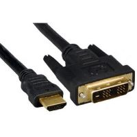 Video kabel LOGO -  DVI (18+1) samec, HDMI samec, 3m, černý (2)