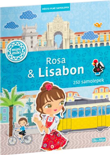 Kniha plná samolepek - Rosa & Lisabon K-PC-4801