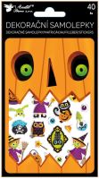 Samolepky Halloween 40 ks, 10,5 x 18 cm    40506 (2)
