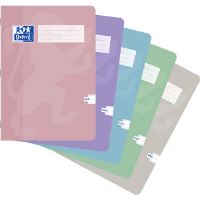 Školní sešit OXFORD A4 444 PASTEL, linka, 40 listů       3444-00  balení mix barev