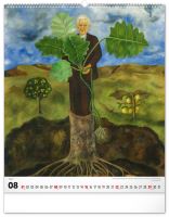 Kalendář nástěnný - Frida Kahlo 2027 - 48 x 56 cm   PGN-36836-L (8)