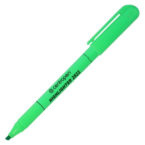 Zvýrazňovač 2822/1, zelená, 1-3mm pro DĚTI, CENTROPEN FAX