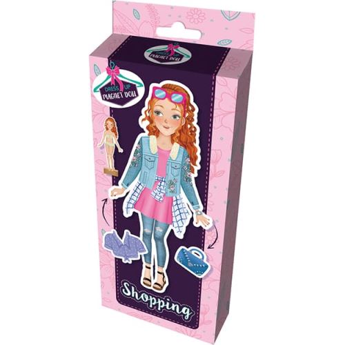 Magnetické panenky Na nákupech    2323-2