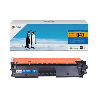 Toner G&G kompatibilní s Canon 047 Bk, NT-PC047C, black, 1600str.