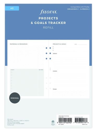 Projekty FILOFAX - náplň A5 132685