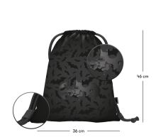 Školní set Core Batman černý - batoh, penál, sáček GRS  A-35420 (13)