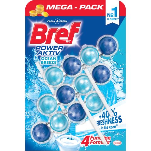 Osvěžovač WC BREF Power  kuličky  3x 50g