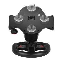Volant Marvo GT-903 - s pedály, řadící pákou, 16tl., USB, černý (8)