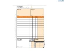 Paragon A6, samopropisovací, číslovaný, 3 x25l OP1096