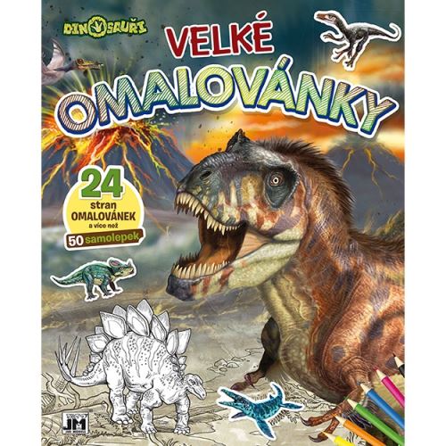 Velké omalovánky Dinosauři   3303-3