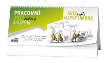 Kalendář stolní - Pracovní daňový kalendář - Svět podle Marka Simona   BSM5-27