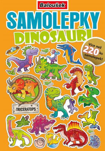 Samolepkový sešit - Dinosauři     BOSS006